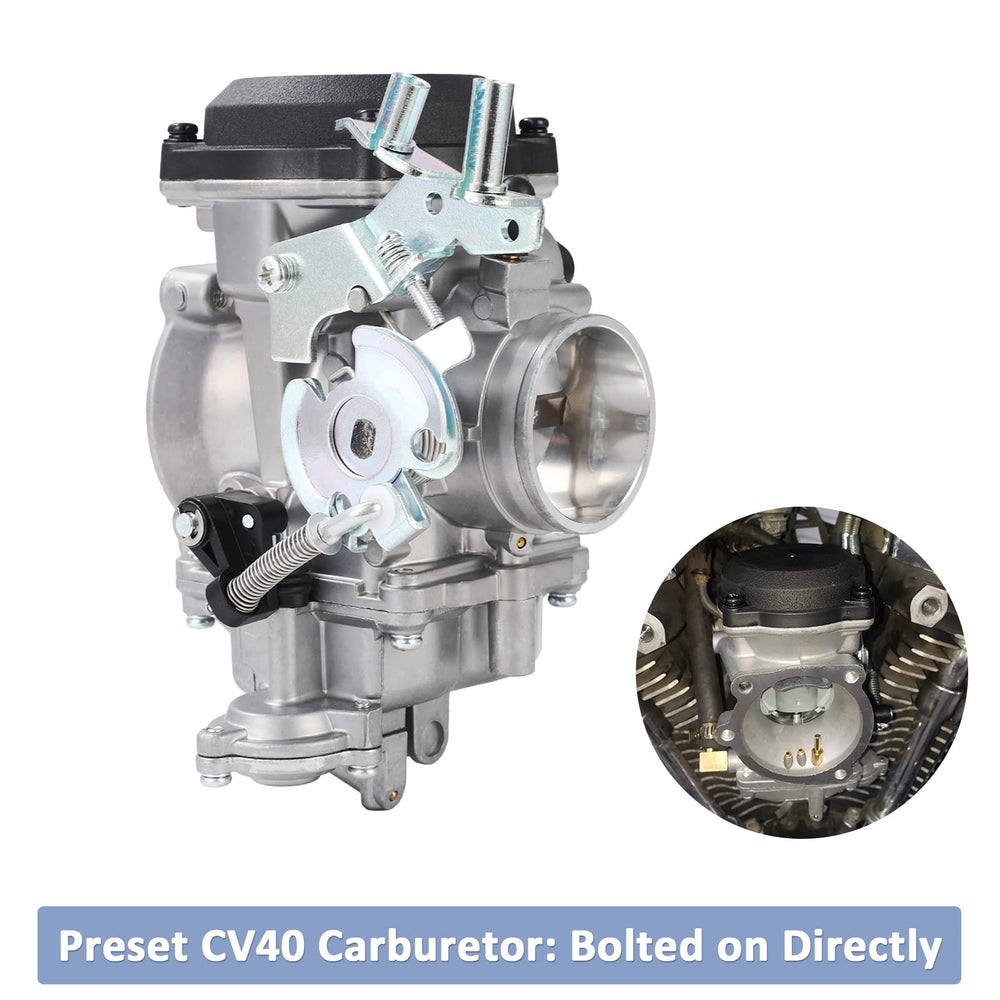 SVKZGFZ CV40 main jet 170: tuned for reliable idle and acceleration.