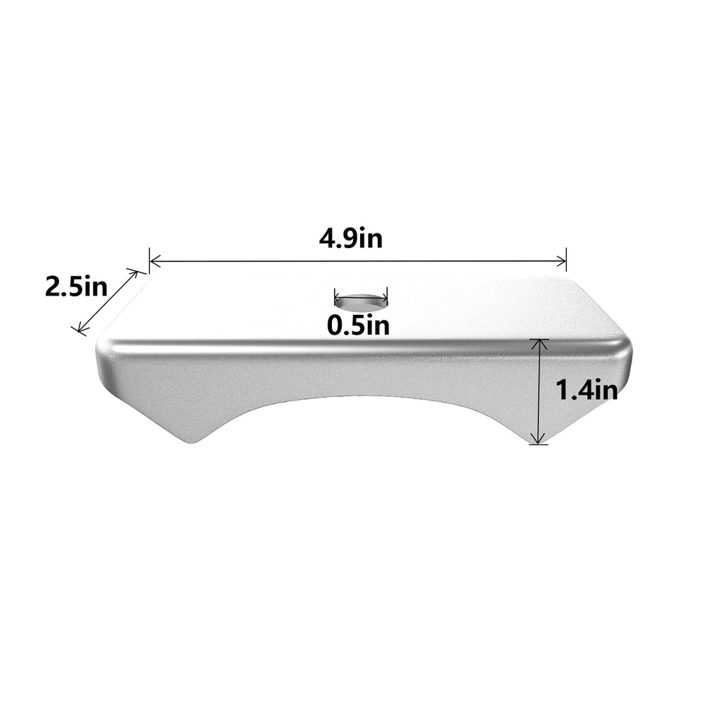svteli 85090 3-inch spring perch side profile highlighting durable iron construction for longevity