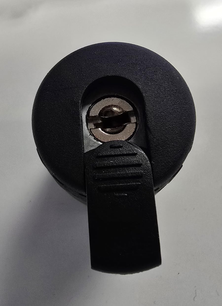 Swagman anti-wobble 58-threaded hitch pin in black for quick access and protection