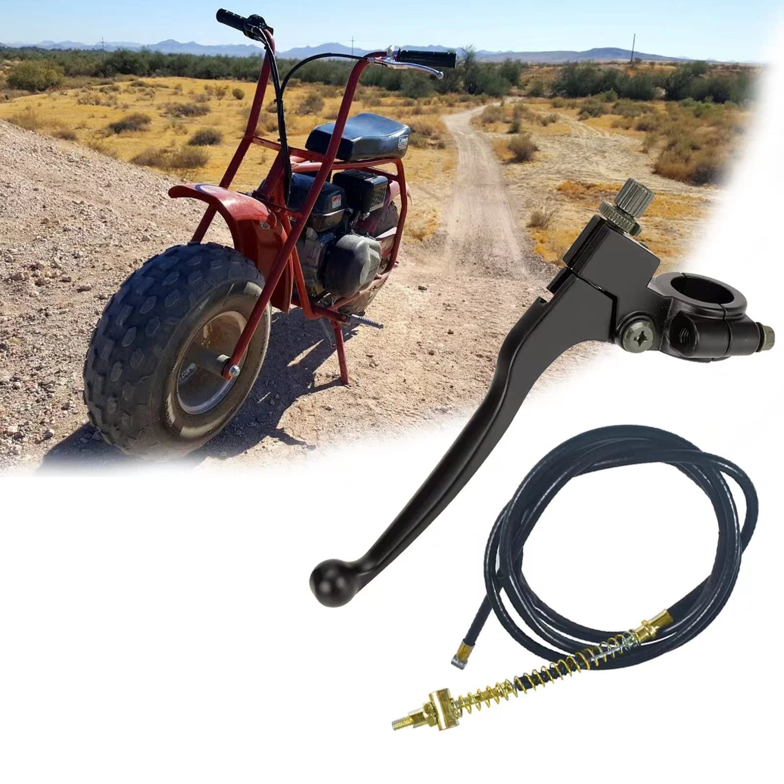 Swagnaz 69-inch drum brake cable offers ample reach for extended stops.