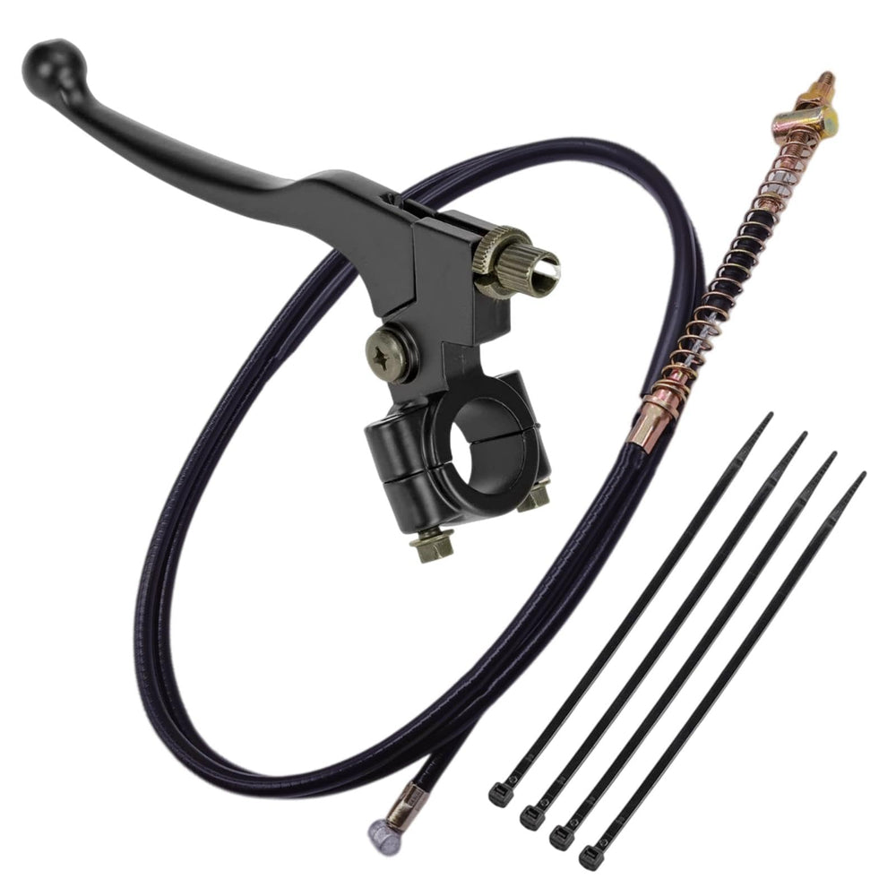 Swagnaz mini bike brake lever left provides precise control on rugged trails.