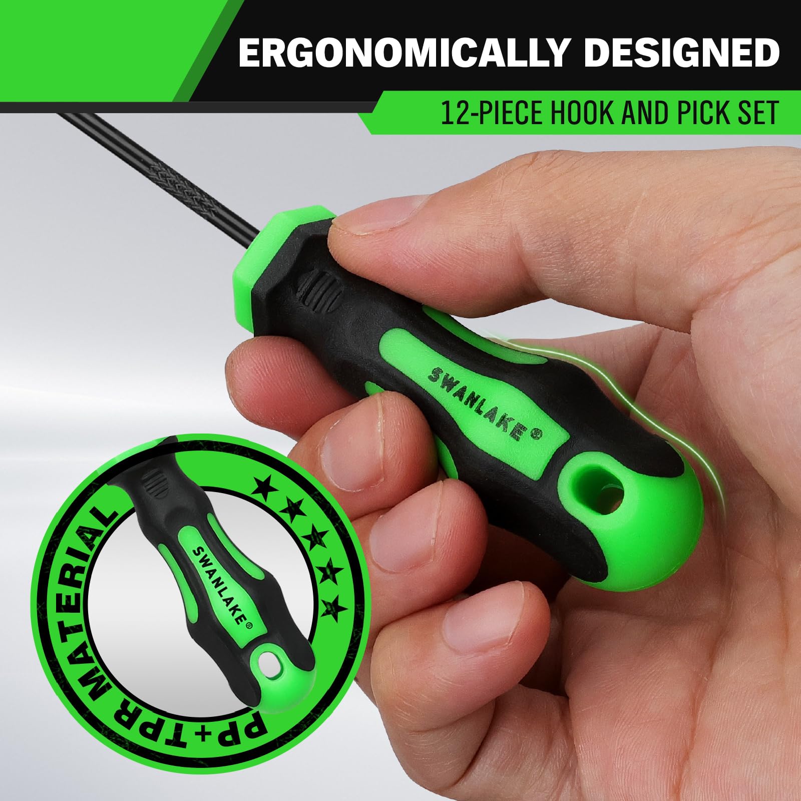 Swanlake 12-piece tool for precise oil seal removal.