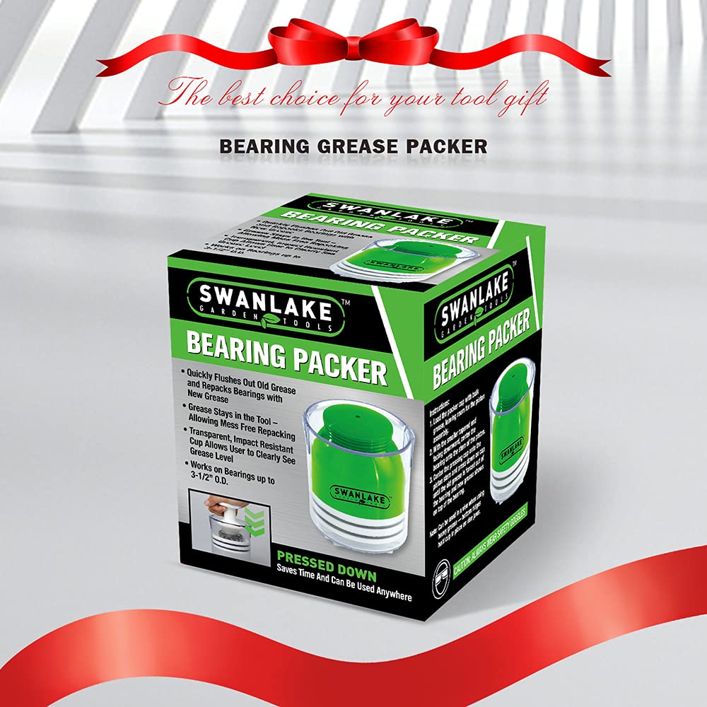 Swanlake bearing packer compatible with bearings up to 3.5 inches.