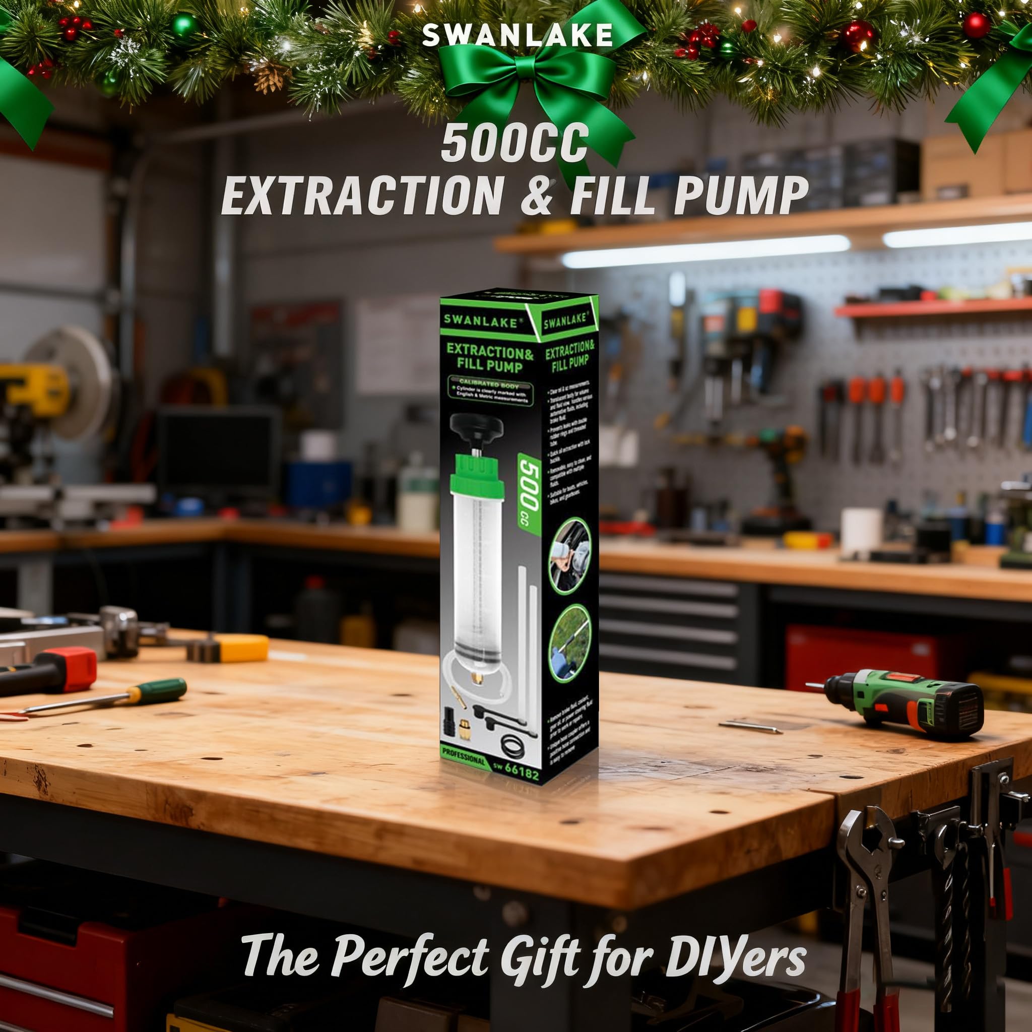 Professional-grade tool for DIY mechanics and shop use.