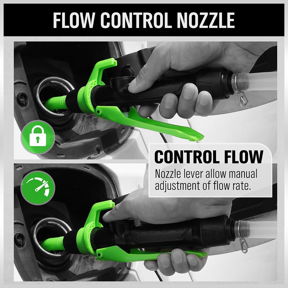SWANLAKE 1-inch suction tube and setup for versatile liquid pickup.