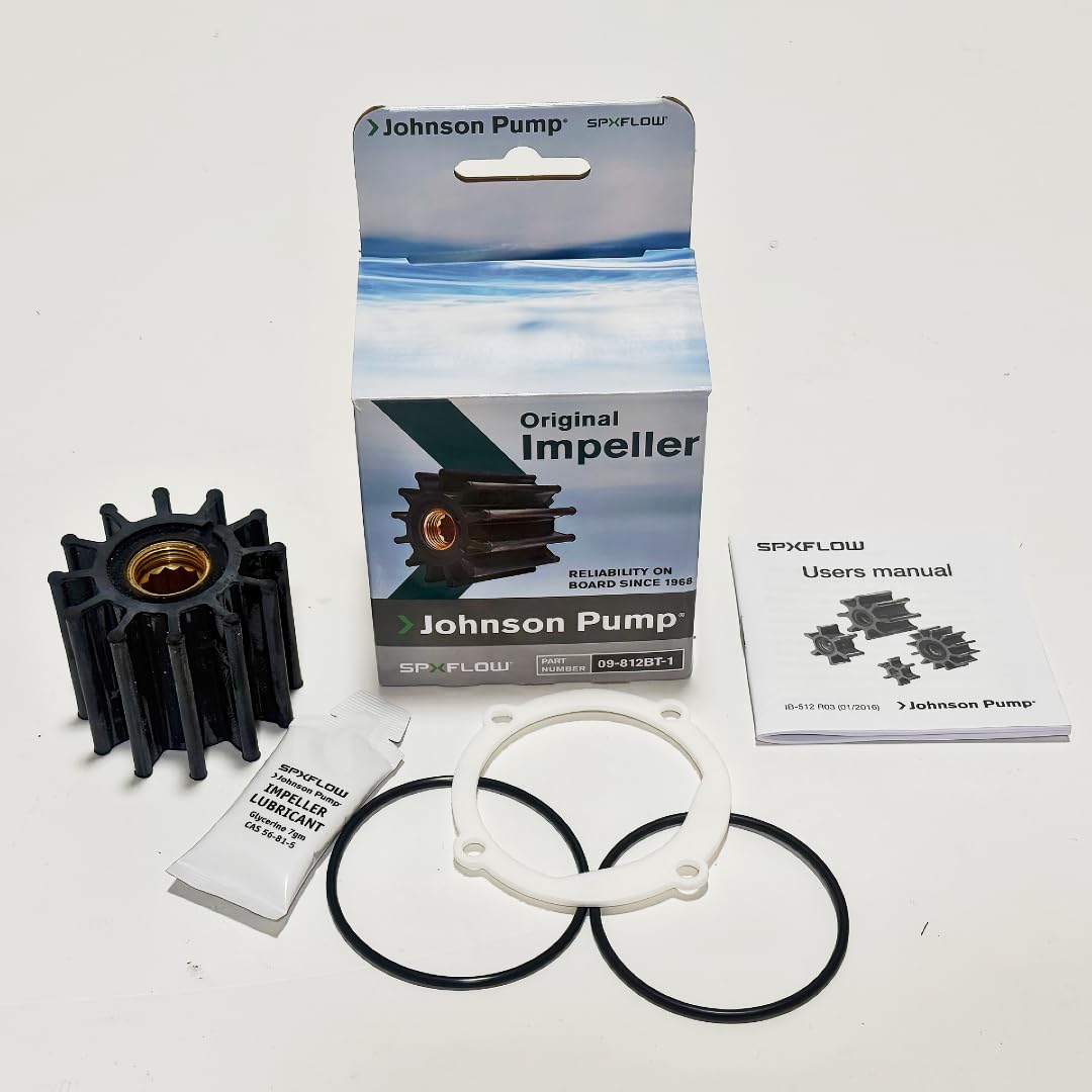 Swell Wakesurf Creator Johnson 09-812-BT impeller kit for Indmar engines improves cooling and reliability.