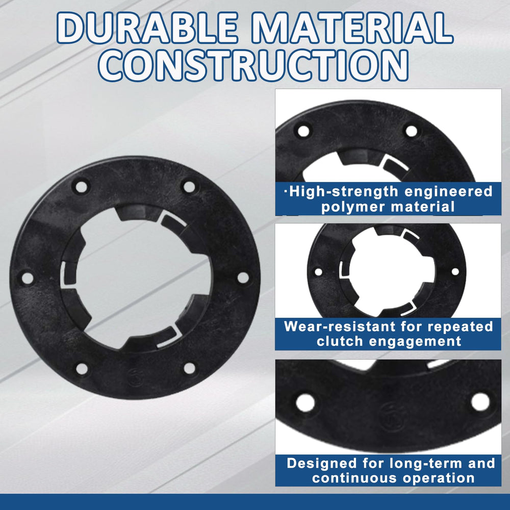 Swess NP9200 clutch plate with secure grip during polishing and scrubbing.