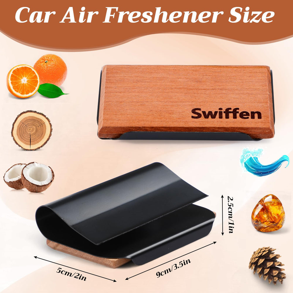 Swiffen pine wood air freshener adds fresh scent and natural charm