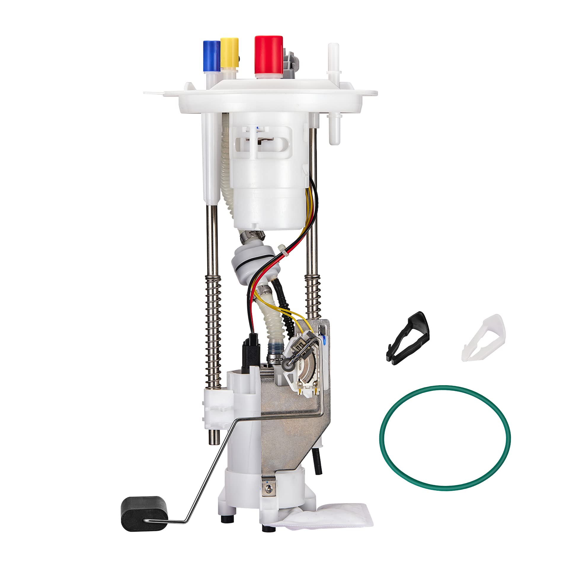 Swift-Run fuel pump assembly for Ford F-150 front view showing fit and design benefits.