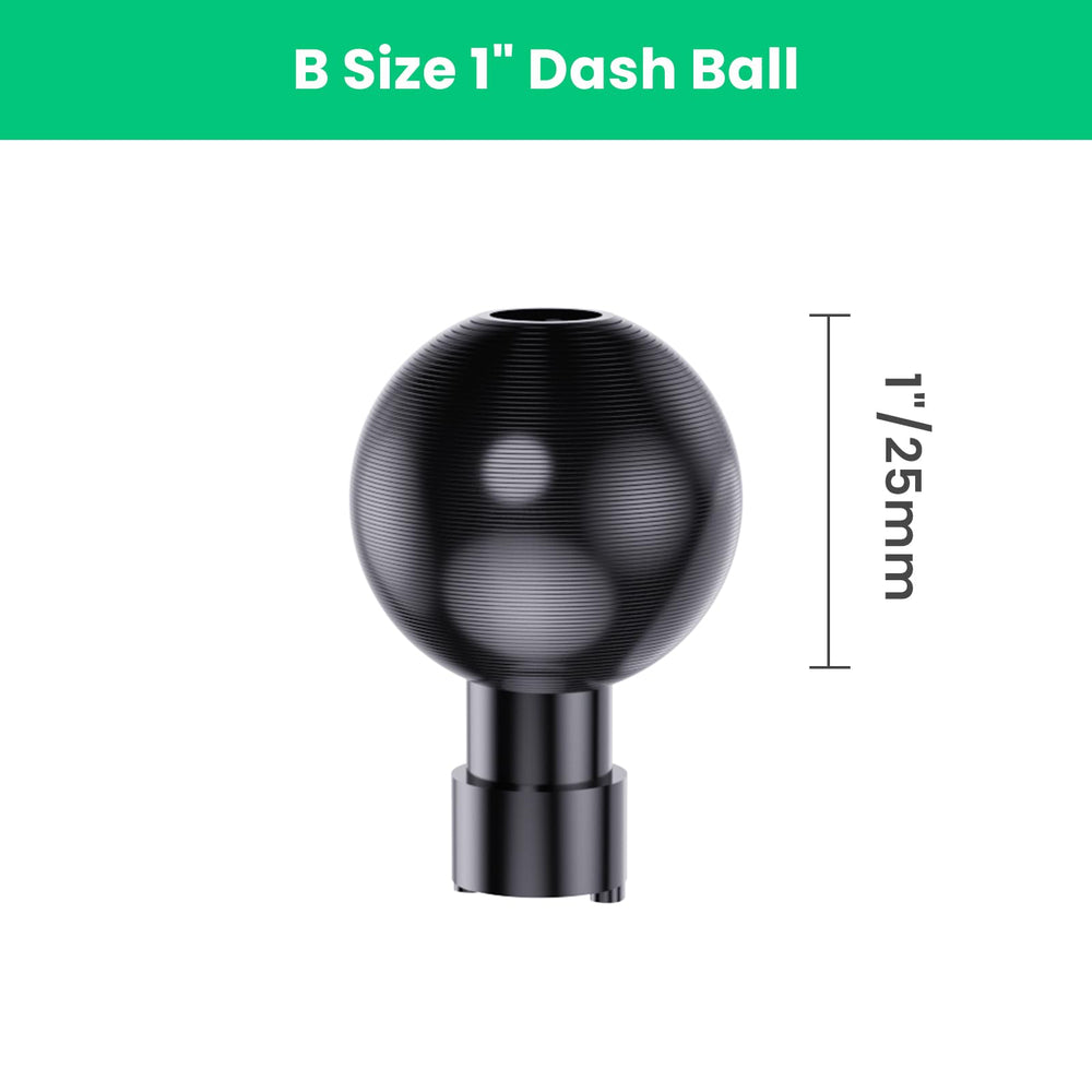 SwiftGaze 17mm ball adapter simplifies mounting options