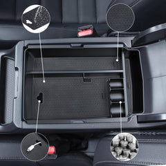 SwiftGaze CR-V hidden storage box creates a secret pocket under the armrest.