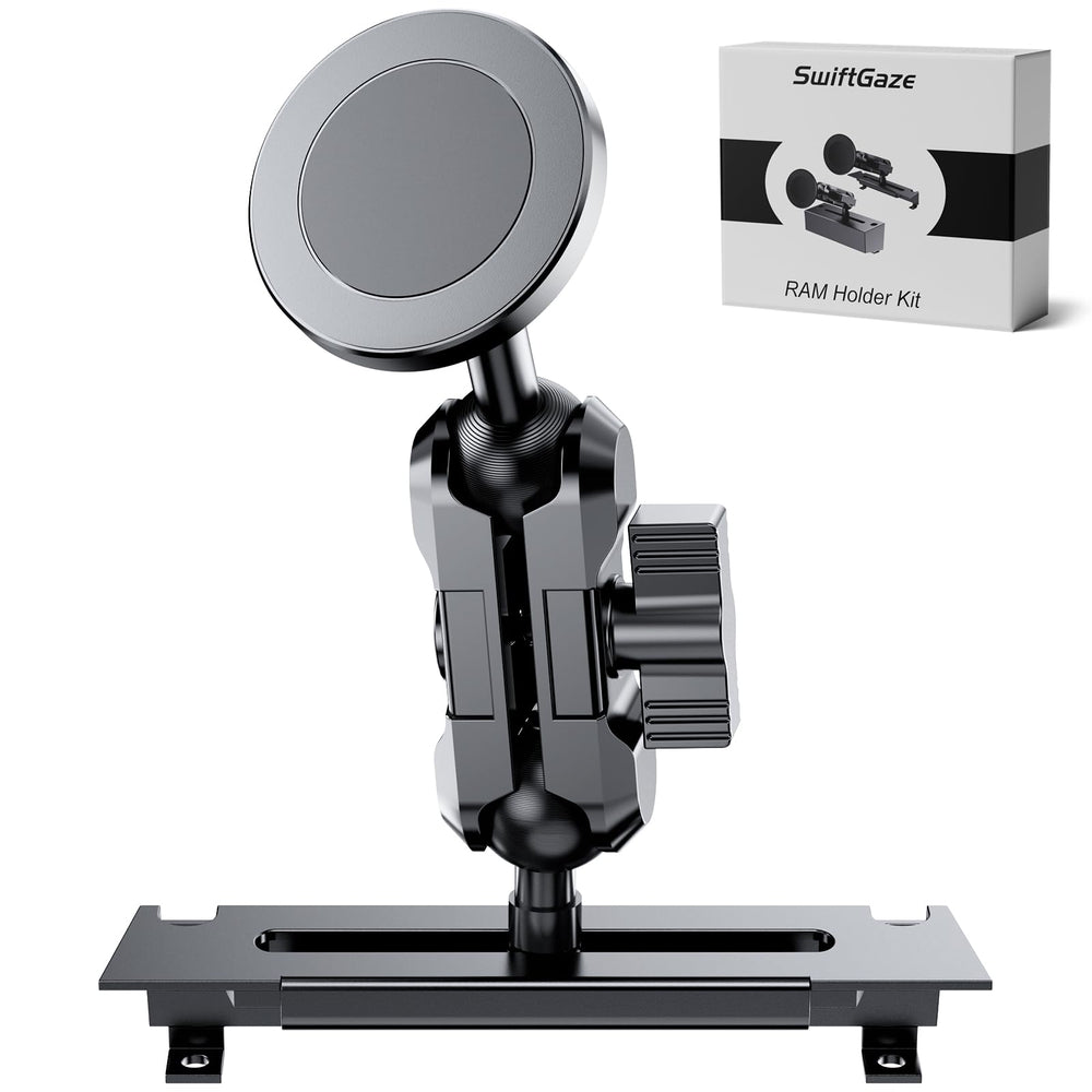 SwiftGaze multi-mount compatibility supports flexible placement options.
