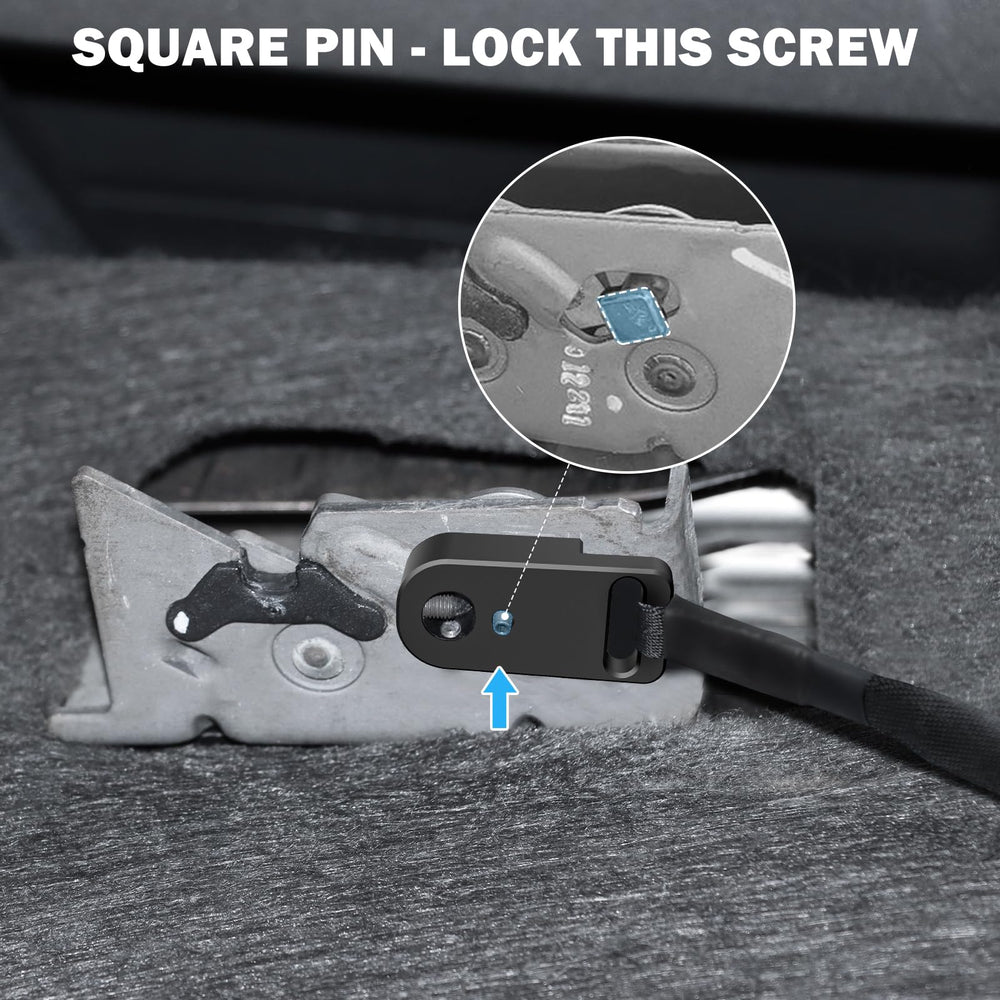 SwiftGaze rear-seat storage access reveals hidden space behind the seat.