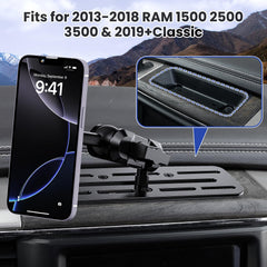 SwiftGaze mount side view highlights all-metal construction for harsh road conditions.