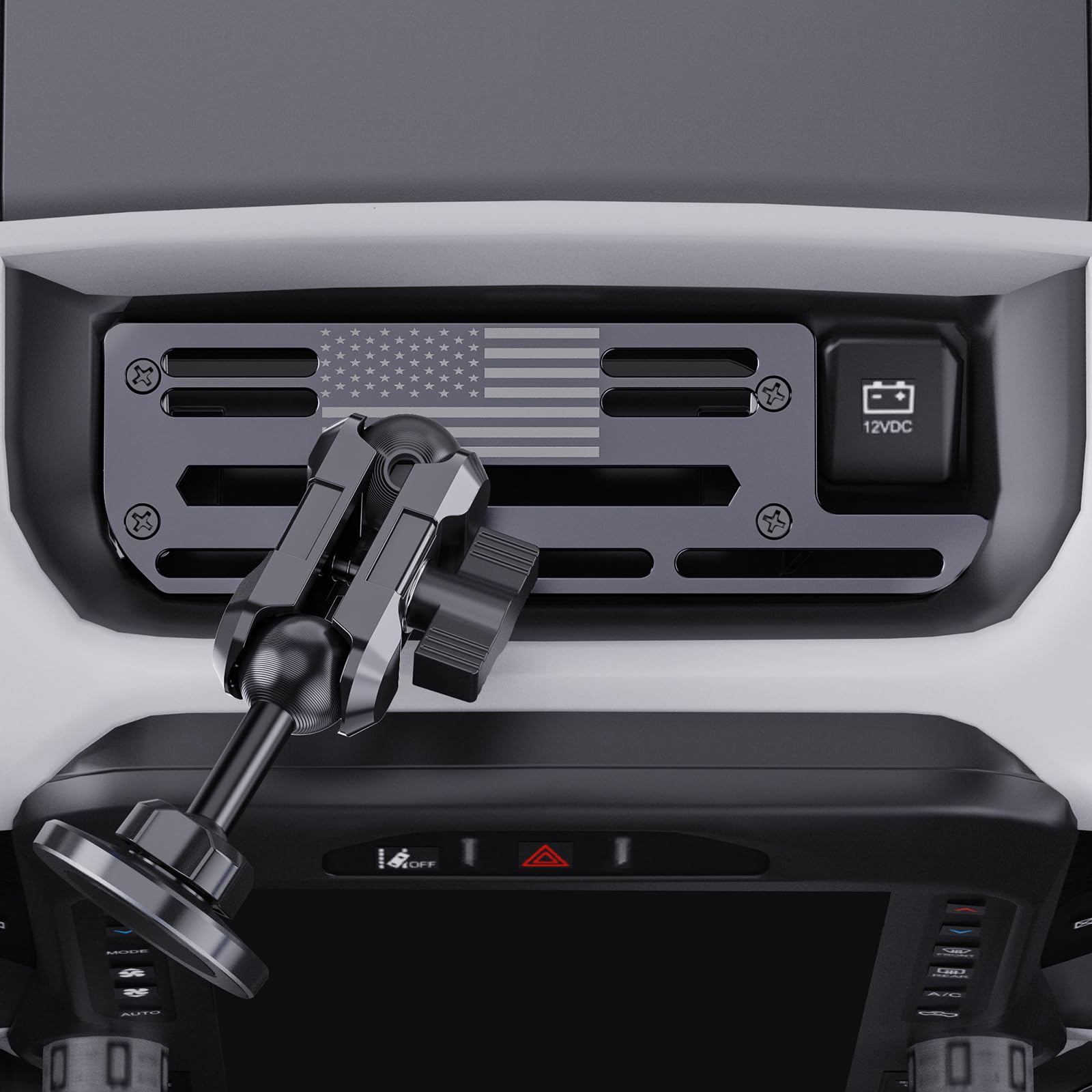 SwiftGaze Ram-trx dash accessory built for trail-ready stability