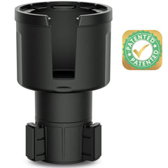 Swigzy car cup holder expander in standard size, fits large bottles for quick access.
