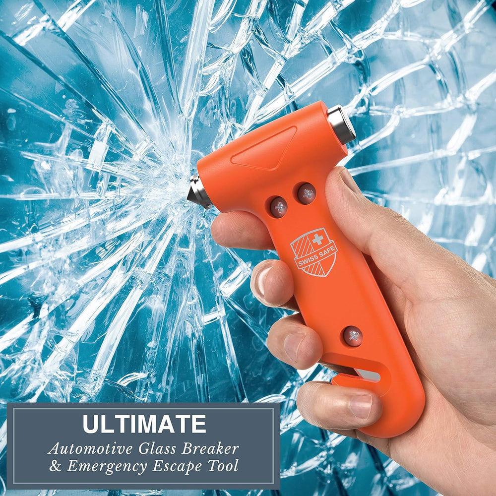 Swiss Safe 5-in-1 car safety hammer durable and ergonomic design.