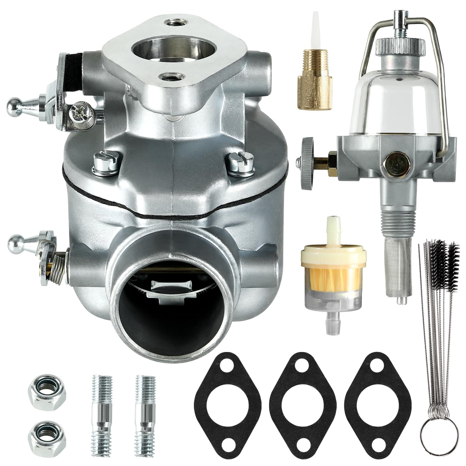 Sworwin Ford tractor carburetor front view for reliable operation