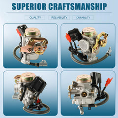 Sworwin Taotao-compatible carburetor packaging and components