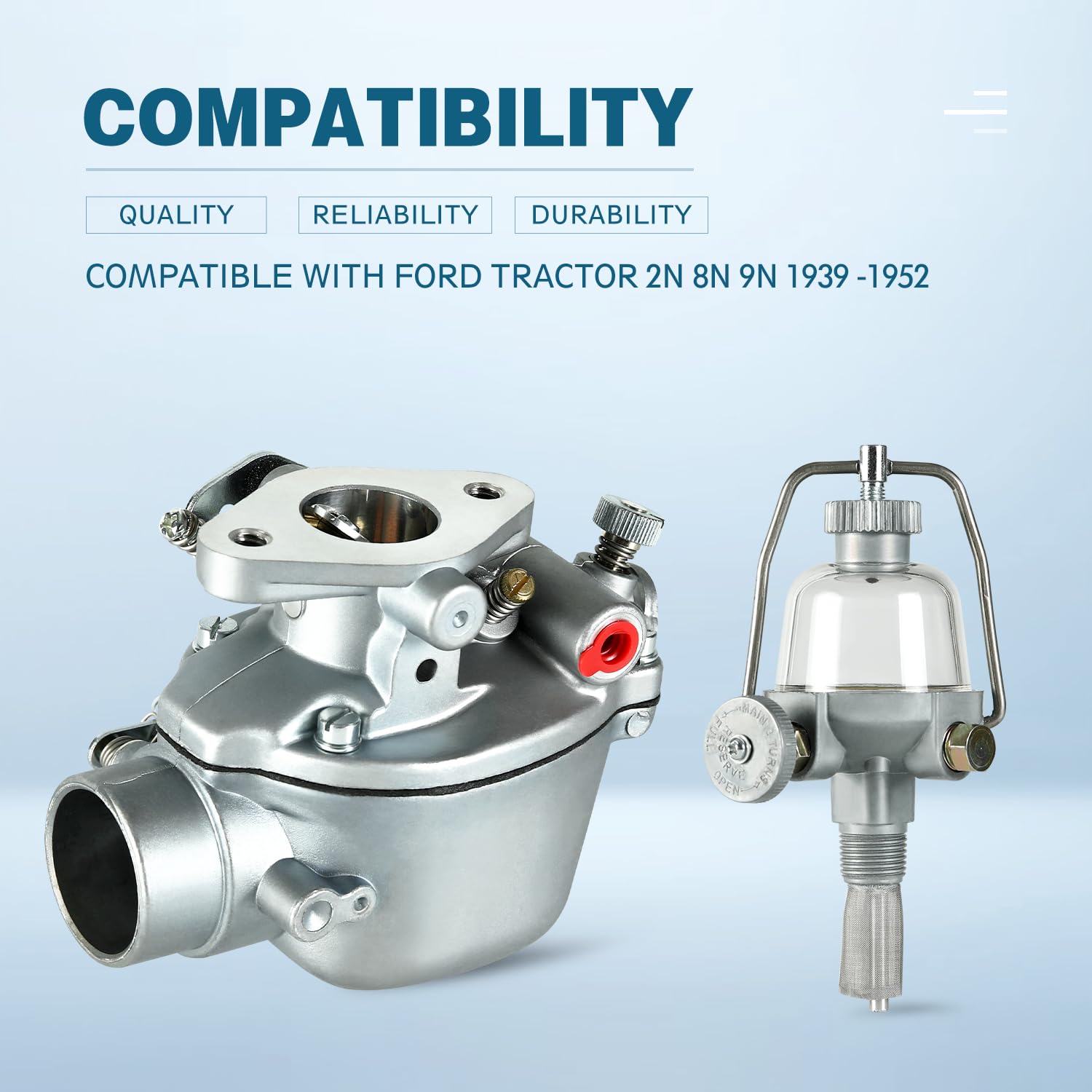 Sworwin TSX33 fitment with Marvel Schebler carburetor for easy upgrade