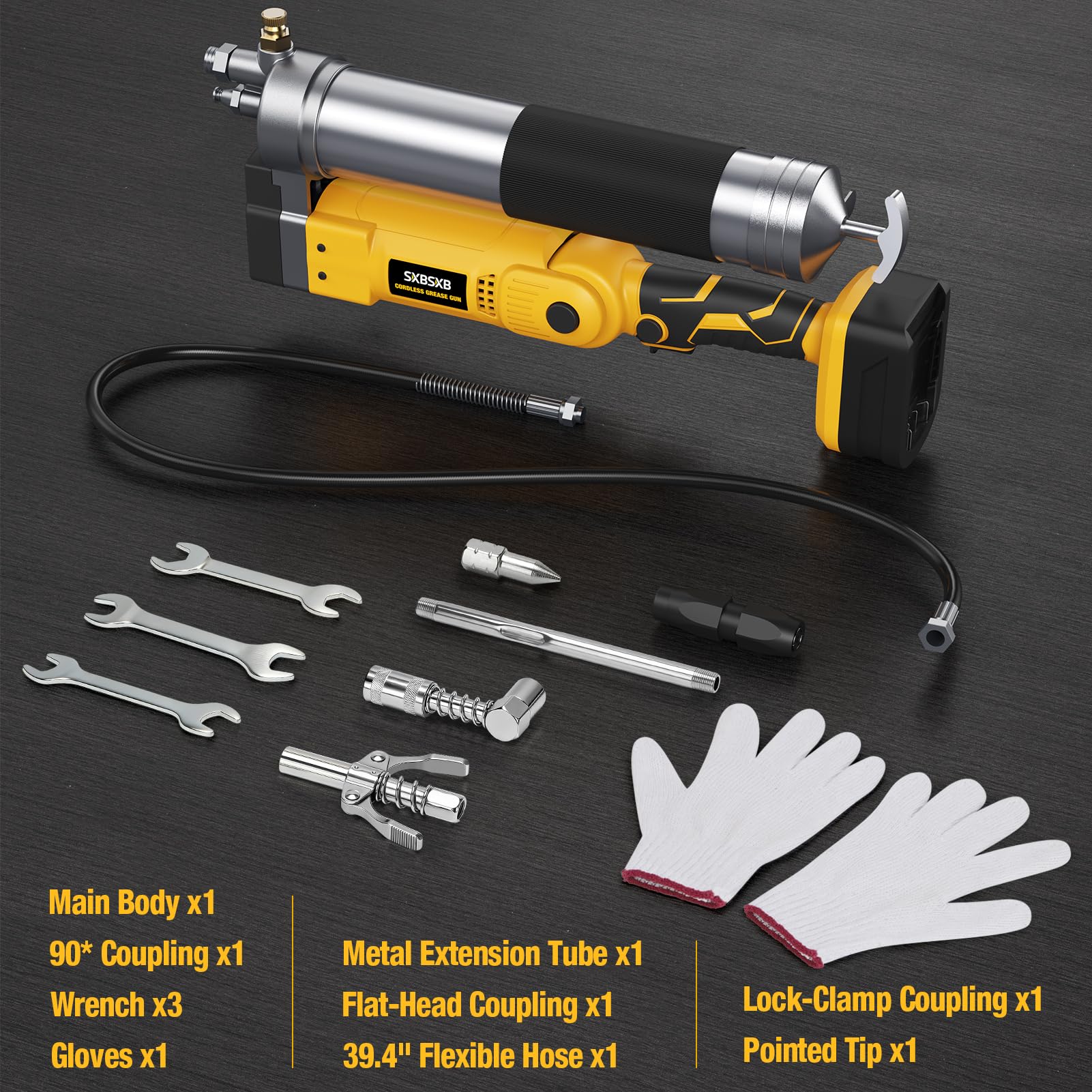 SXBSXB delivers faster workflow versus manual lubrication.