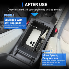 SXCY Acura ADX under cupholder keeps coins accessible yet tidy