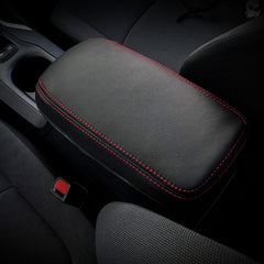 SXCY Corolla armrest cover shows premium leather texture for interior protection