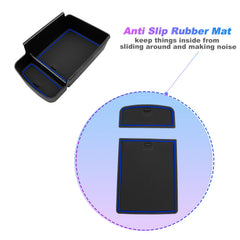 Removable rubber inserts from the SXCY Envista keep phones and coins secure