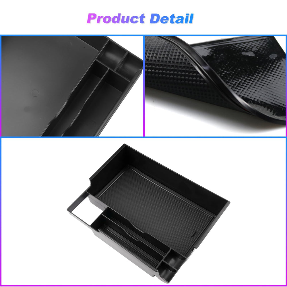 SXCY Explorer console tray ABS material for durable, long-lasting organization.