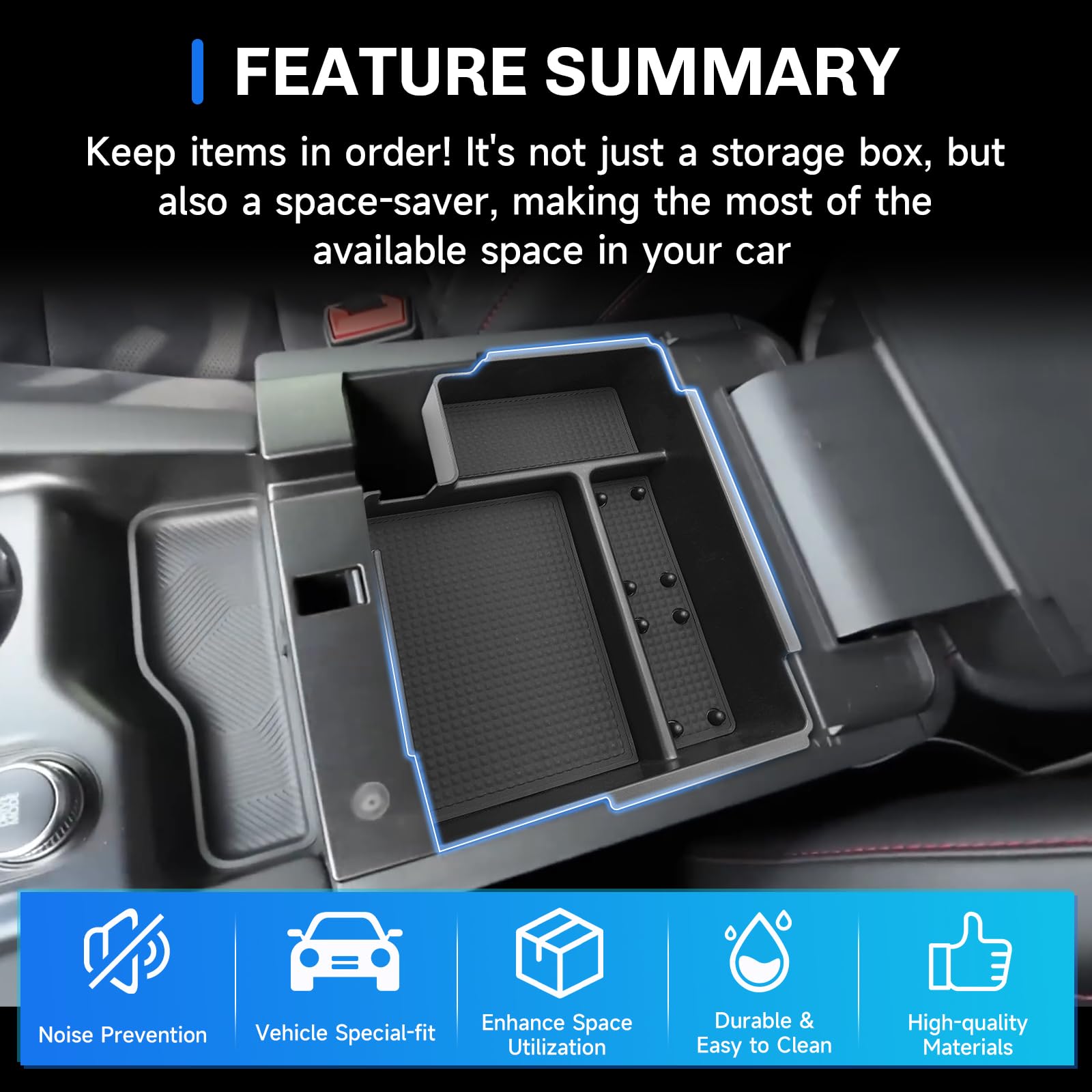SXCY organizer keeps phone and keys within reach with secure placement