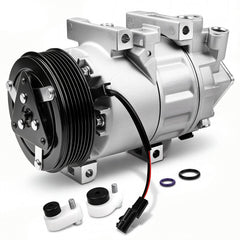Sydasant AC Compressor Nissan Altima 2007 front view improves climate control reliability