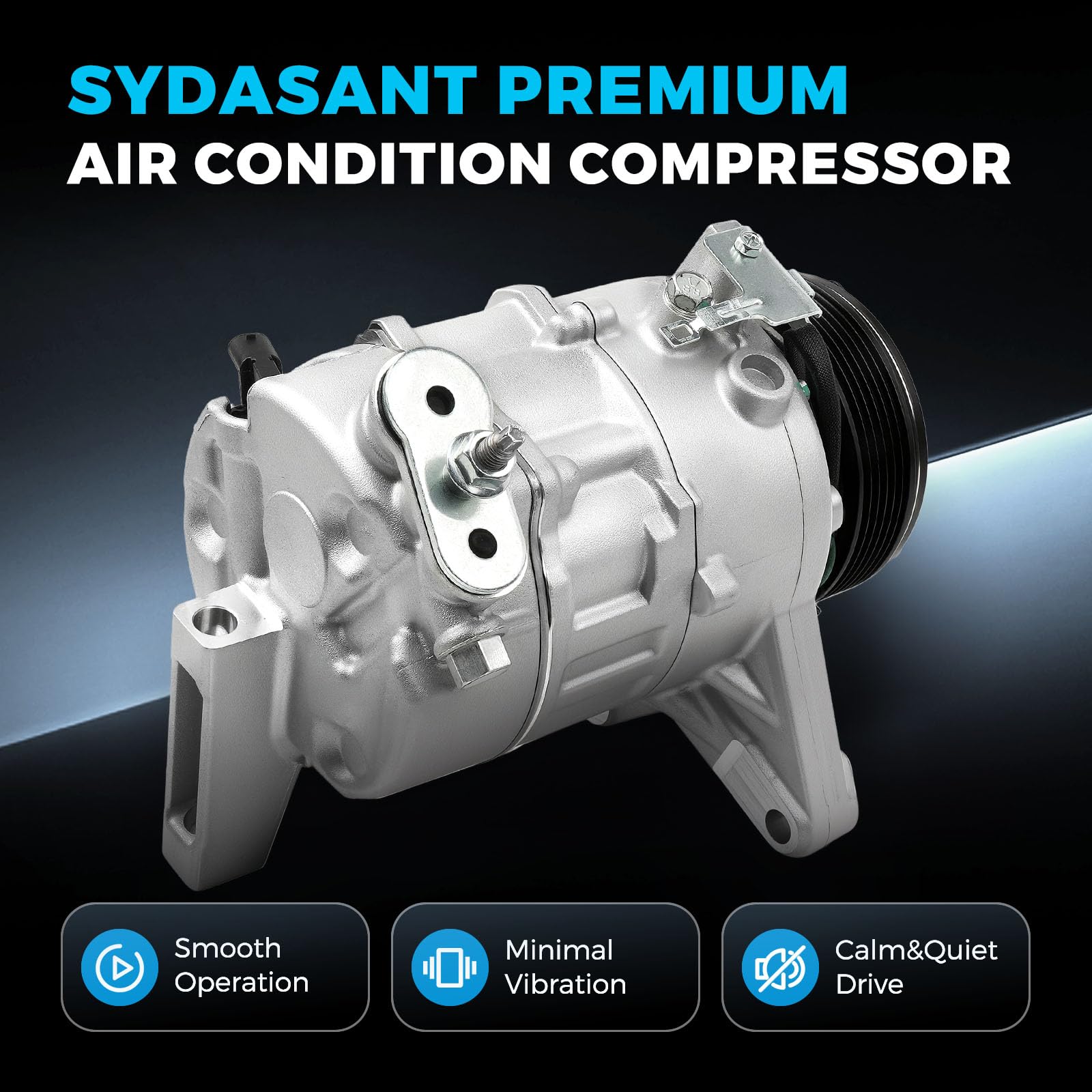Sydasant PAG46 oil-filled design for quick start.