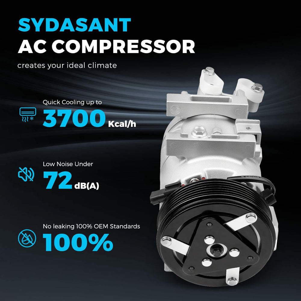 Sydasant VCS-14EC style pulley detail highlights compatibility with clutch