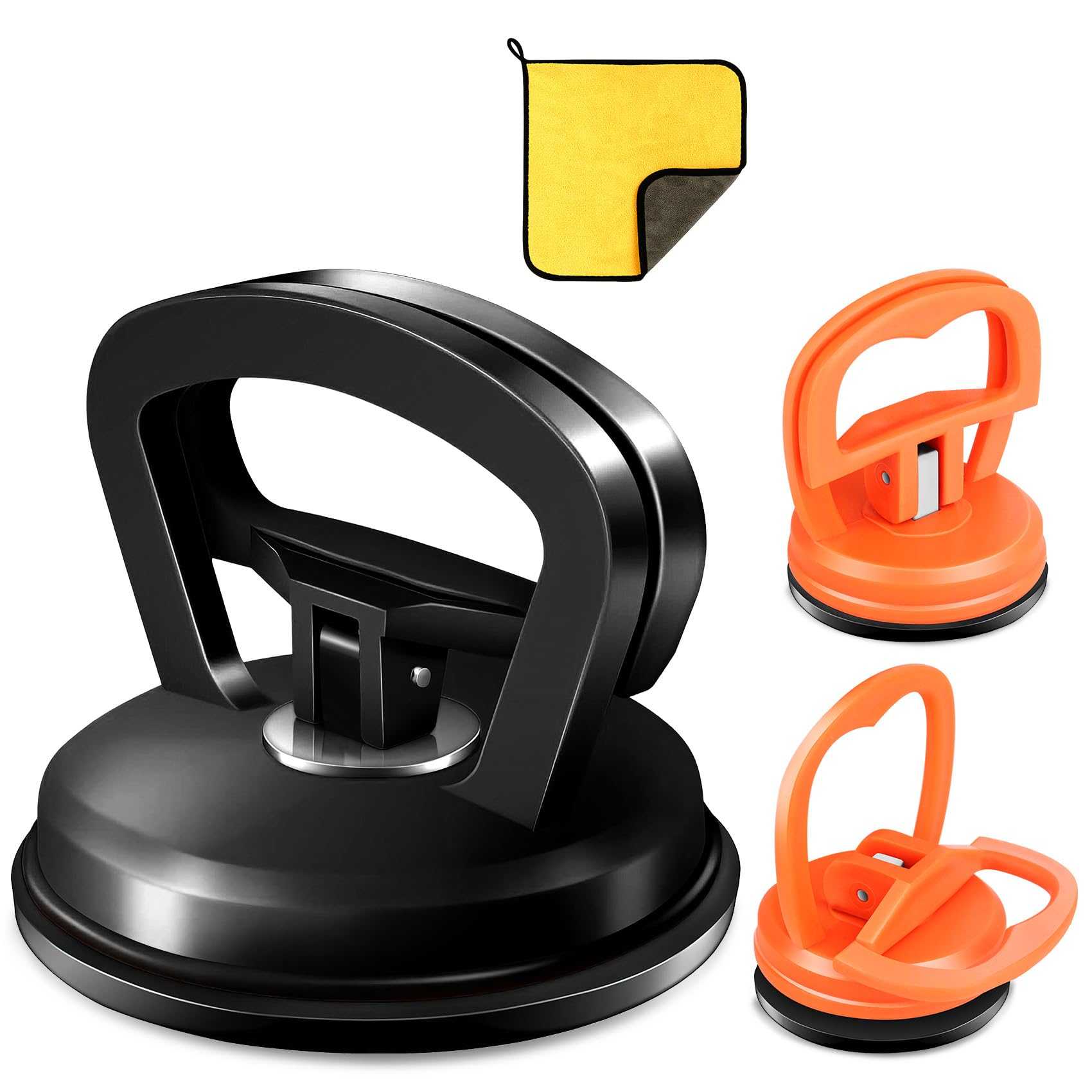 SYEYYDS Dent Puller 3-pack with large and small suction cups for versatile repairs.
