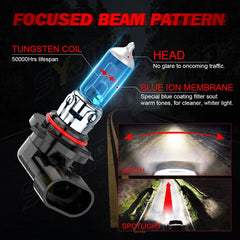 SYJIIP plug-n-play halogen bulbs install easily in minutes