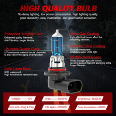 SYJIIP bulbs installed in a Toyota RAV4 for reliable visibility during night driving.