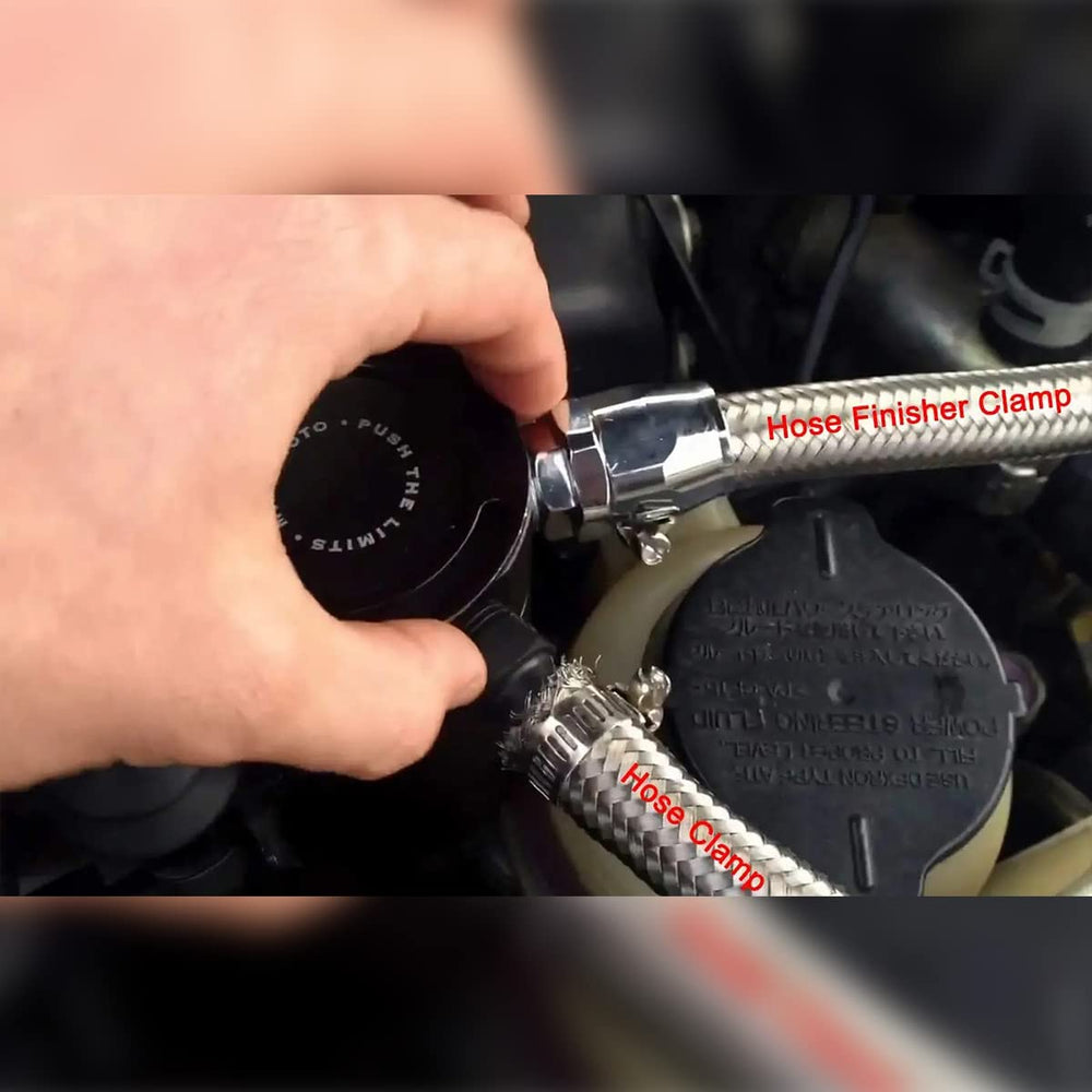 SYKRSS 3-8 fuel line application photo illustrates secure connection.