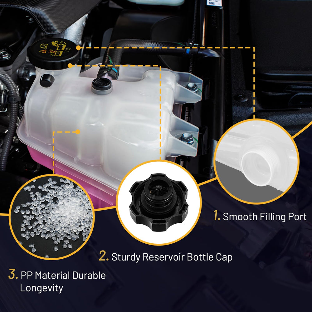 SYKRSS coolant reservoir for Chevy Cruze 2010-2015 demonstrates OE-grade fit and sealing