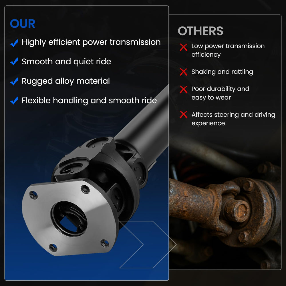 SYKRSS front drive shaft designed for 6.0L and 6.4L Ford V8 engines