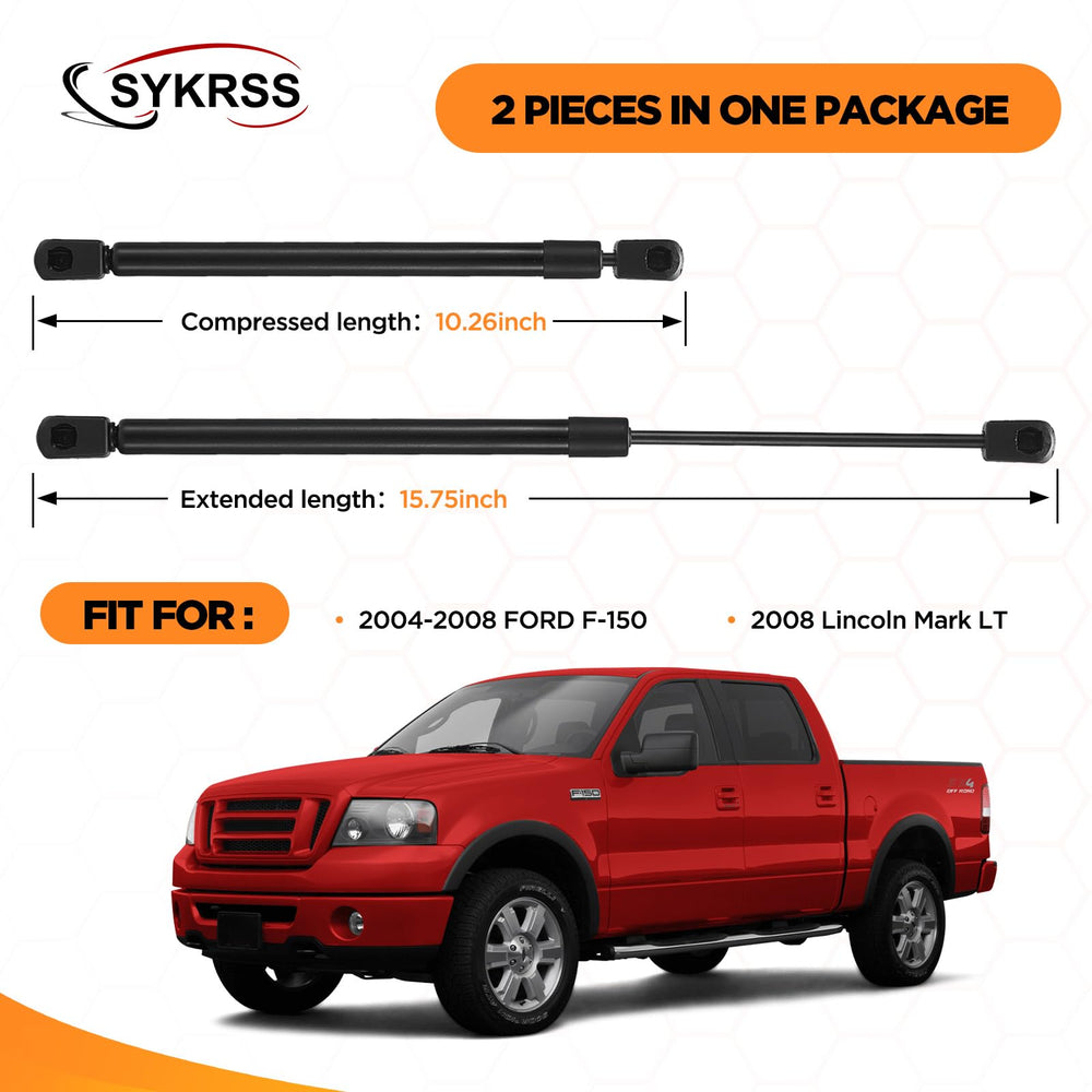SYKRSS hood lift support on Lincoln Mark LT front hood for easy access