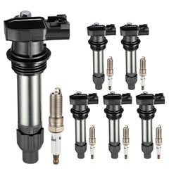 SYKRSS UF569 ignition coil pack shown for reliable starts and smooth idle.