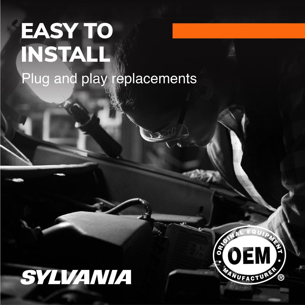 Sylvania 168 T10 W5W LED long life bulbs reduce frequent replacements