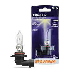 SYLVANIA 9005 XtraVision headlight bulb front view delivers crisp night visibility