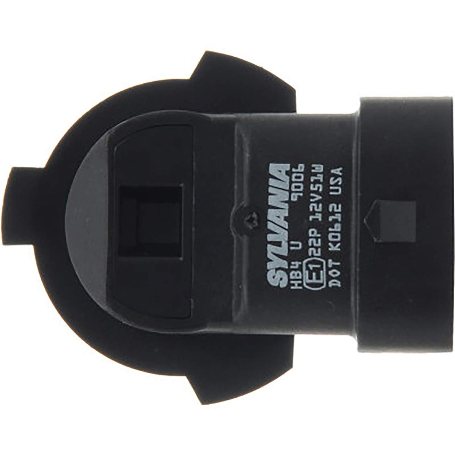 Sylvania 9006 Basic beam-pattern demo showing consistent illumination.