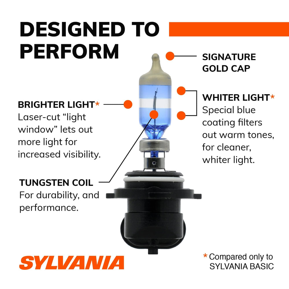 SYLVANIA 9006 SilverStar Ultra fog-light compatibility for versatile use.