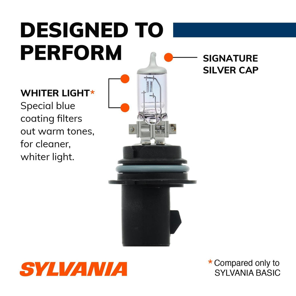 SYLVANIA 9007 SilverStar filament design offering reliable performance