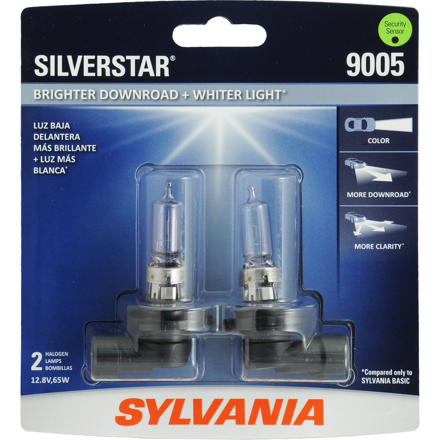 Sylvania bulbs deliver brighter downroad light for better visibility