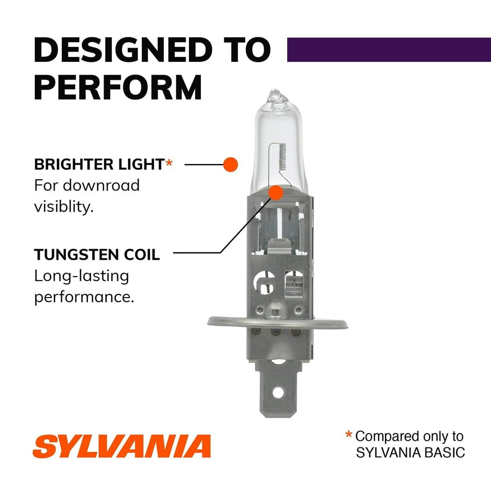 SYLVANIA H1 XtraVision durable construction supports longer bulb life