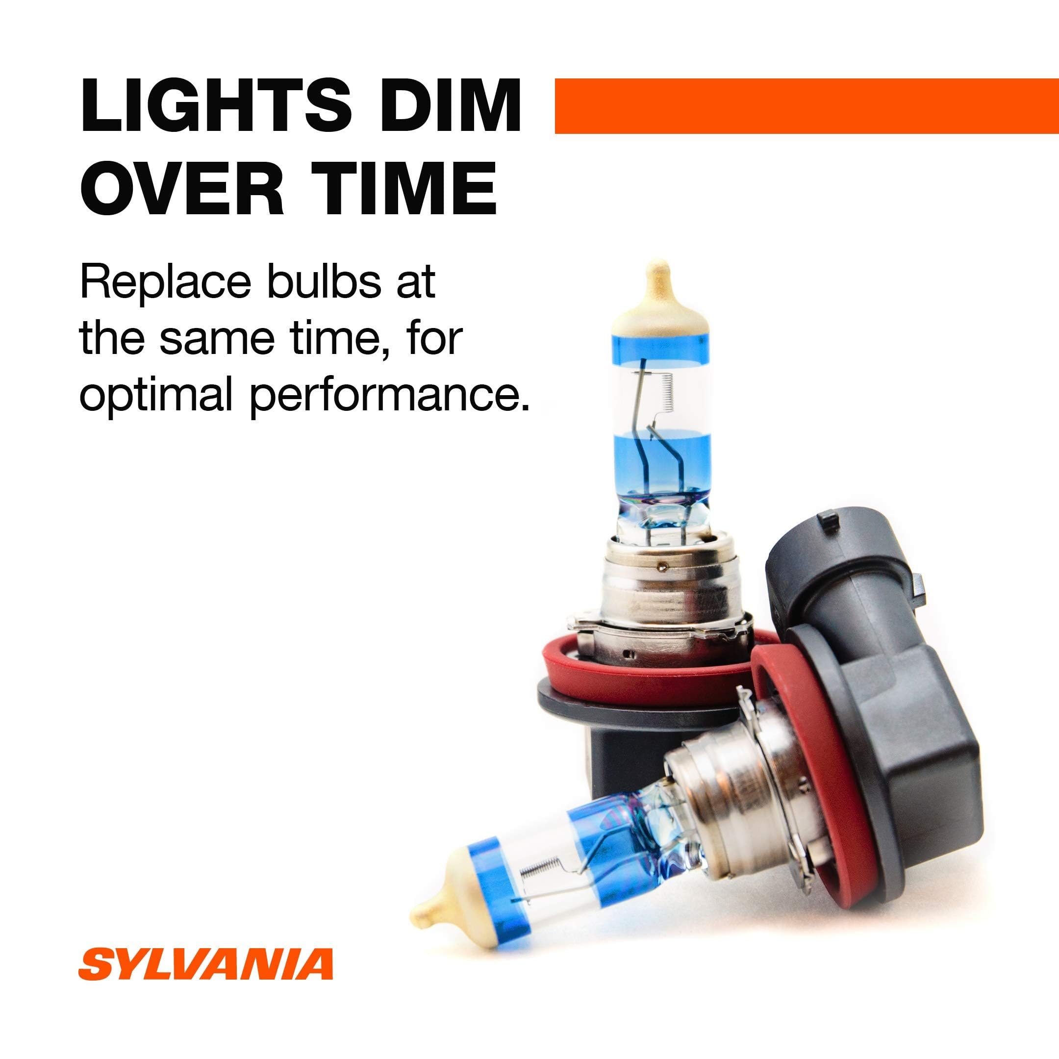 SYLVANIA H11 SilverStar Ultra packaging highlights premium headlight technology and value