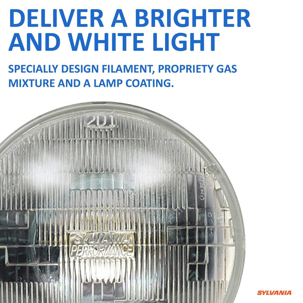 SYLVANIA H6024 night-driving glow enhances down-road visibility and confidence.